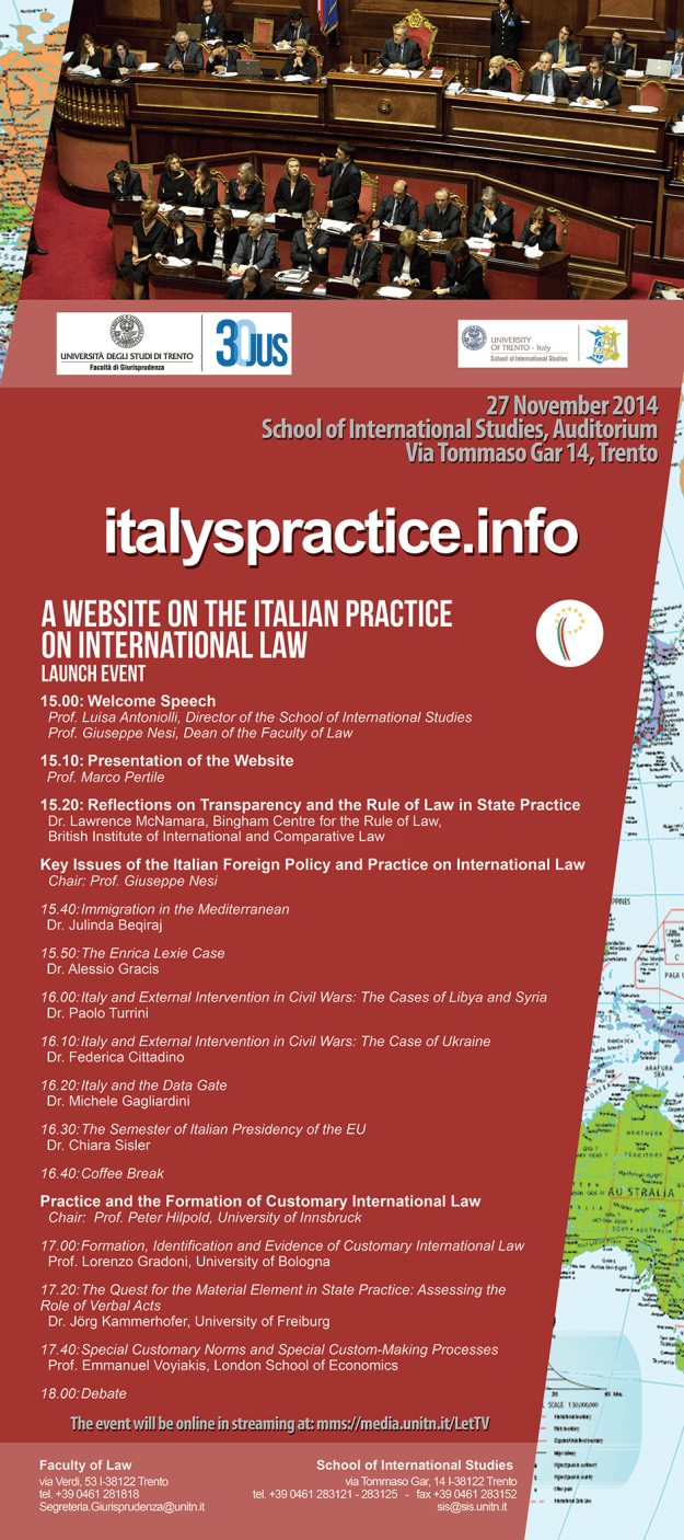 Locandina Italyspractice Conference